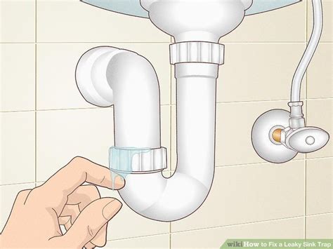 Easy Ways to Fix a Leaky Sink Trap: 12 Steps (with Pictures)